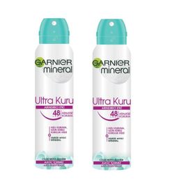 Garnier Mineral Ultra Kuru 2x150 ml Sprey Deodorant