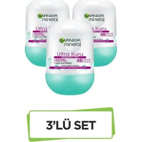 Garnier Mineral Ultra Kuru 3x50 ml Roll-On