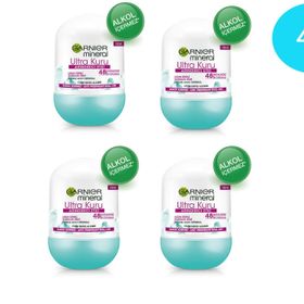 Garnier Mineral Ultra Kuru 4x50 ml Roll-On