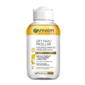 Garnier Mini Boy Çift Fazlı 100 ml Micellar Kusursuz Makyaj Temizleme Suyu
