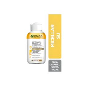 Garnier Mini Boy Çift Fazlı 100 ml Micellar Kusursuz Makyaj Temizleme Suyu