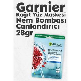 Garnier Nem Bombası Canlandırıcı 28 gr Kağıt Yüz Maskesi
