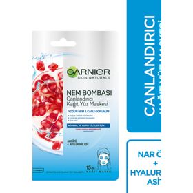 Garnier Nem Bombası Canlandırıcı 28 gr Kağıt Yüz Maskesi