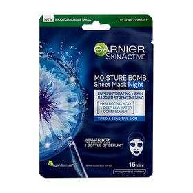Garnier Nem Bombası Gece 28 gr Kağıt Yüz Maskesi