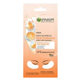 Garnier Nem Bombası Kağıt Göz Maskesi