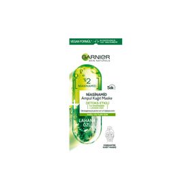 Garnier Niasinamid Detoks Etkili Ampul Kağıt Yüz Maskesi