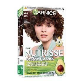 Garnier Nutrisse 4 1:2 Işıltılı Kahve 60 ml Saç Boyası