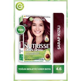 Garnier Nutrisse 4.6 Şarap Kızılı 60 ml Saç Boyası