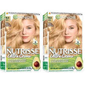 Garnier Nutrisse 9.3 Altın Sarısı 2 Adet Krem Saç Boyası