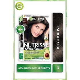 Garnier Nutrisse Ultra Cream 3 Koyu Kahve 60 ml Saç Boyası