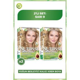 Garnier Nutrisse Ultra Creme 9.13 2x60 ml Saç Boyası