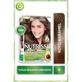 Garnier Nutrisse Yoğun Besleyici Kalıcı Krem 6 Koyu Kumral Saç Boyası