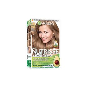 Garnier Nutrisse Yoğun Besleyici Kalıcı Krem Saç Boyası 7 Kumral Saç Boyası+ Fırçalık Hediye