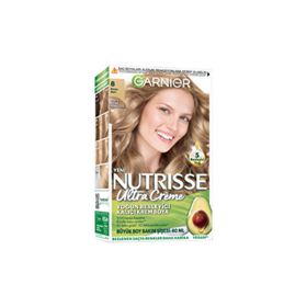 Garnier Nutrisse Yoğun Besleyici Kalıcı Krem Saç Boyası 8 Koyu Sarı 2 Adet Saç Boyası