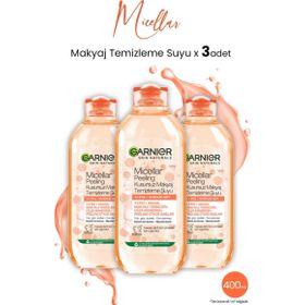Garnier Peeling Micellar Kusursuz 3x400 ml Makyaj Temizleme Suyu