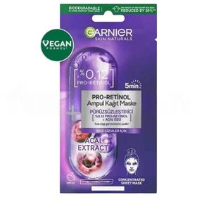 Garnier Pro Retinol Ampul 19 gr Kağıt Maske