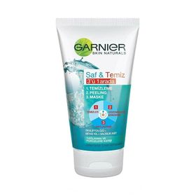 Garnier Saf - Temiz 3'ü 1 Arada Yağlanma ve Pürüzlere Karşı 150 ml Temizleme Jeli
