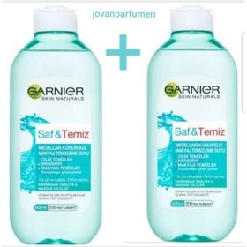 Garnier Saf Temiz Micellar 400 ml x 2 Kusursuz Makyaj Temizleme Suyu