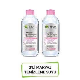 Garnier Saf Temiz Micellar 400 ml x 2 Kusursuz Makyaj Temizleme Suyu