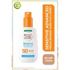 Garnier Sensitve Advanced For SPF50 150 ml Hassas Ciltler Sprey