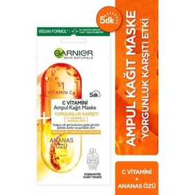 Garnier Skin Naturals C Vitamini Ampul Kağıt Maske