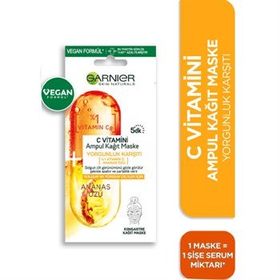 Garnier Skin Naturals C Vitamini Ampul Kağıt Maske