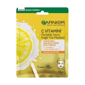 Garnier Skin Naturals C Vitamini Serum Kağıt Maske