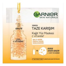 Garnier Skin Naturals C Vitamini Serum Kağıt Maske
