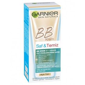 Garnier Skin Naturals Saf Temiz Açık Ton 50 ml BB Krem