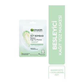 Garnier Skin Naturals Süt Bombası Badem Sütü Kağıt Maske