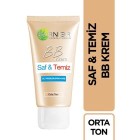 Garnier Skin Naturals Yağlı Ciltler SafTemiz Orta Ton 50 ml BB Krem