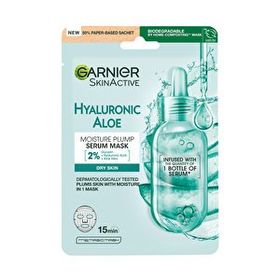 Garnier Skin Naturel Hyaluronik Aloe Vera Tazeleyici Kağıt 32 gr Yüz Maskesi