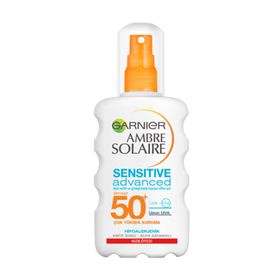 Garnier Spf50 200 ml Ambre Solaire Sensitive Advanced Hipoalerjenik Güneş Koruyucu Sprey