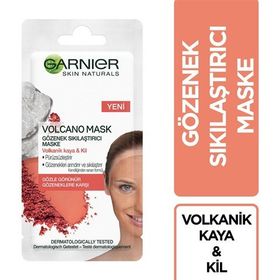Garnier Volkanik Kaya ve Kil İçeren Gözenek Sıkılaştırıcı Kağıt Maske