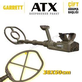Garrett 20 Deepseeker Mono Arama Başlığı ve ATX Basic Altın Dedektörü