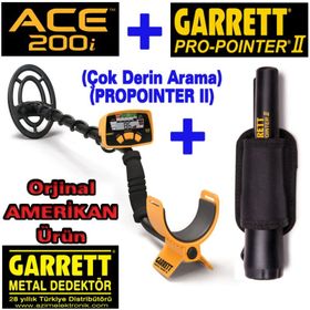 Garrett ACE 200İ Define Altın Metal Dedektörü