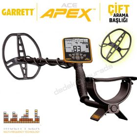 Garrett Ace Apex Çift Başlıklı Dedektör