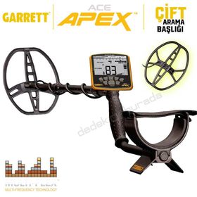 Garrett Ace Apex Çift Başlıklı Dedektör