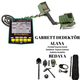 Garrett GTİ-2500 Standart Paket Tek Arama Başlıklı Dedektör