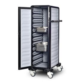 Gastrolley 9 Raflı Etrafı Açık 57x71x149 cm Termo Tepsi Taşıma Arabası