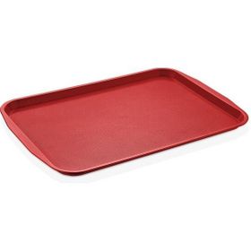 GastroPlast 27X36 cm Abs Kırmızı Servis Tepsisi
