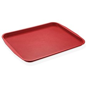GastroPlast 27X36 cm Abs Kırmızı Servis Tepsisi