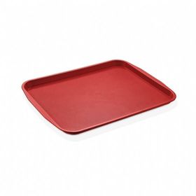 GastroPlast 27X36 cm Abs Kırmızı Servis Tepsisi