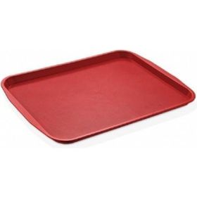GastroPlast 32X44 cm Abs Kırmızı Servis Tepsisi