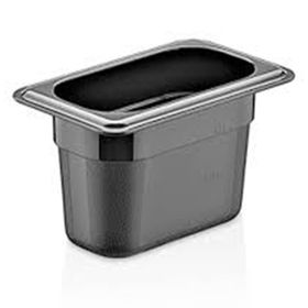 GastroPlast GN 1/6-150 mm Polikarbon Siyah Gastronom Küvet