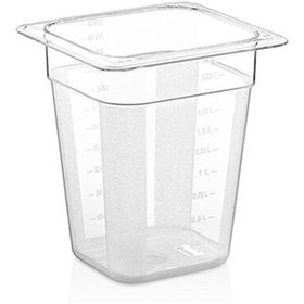 GastroPlast Gn 1/6-200 mm Polikarbon Gastronom Küvet