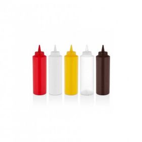 GastroPlast GPS-750/BR 750 ml Kahverengi Sos Şişesi