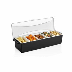 GastroPlast GSE-09 Kapaklı 5'li Bar Konteyner