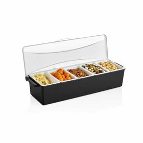 GastroPlast GSE-09 Kapaklı 5'li Bar Konteyner