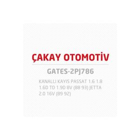 Gates 2PJ786 Kanallı Kayış
